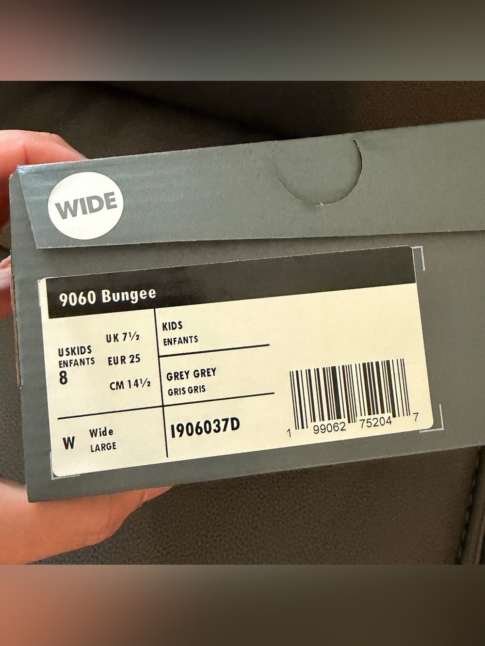New Balance Kids 9060 Bungee Shoes - Picture 6 of 11